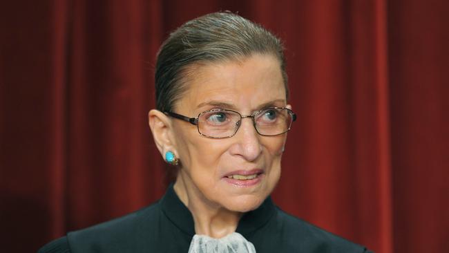 Ruth Bader Ginsburg. Picture: AFP