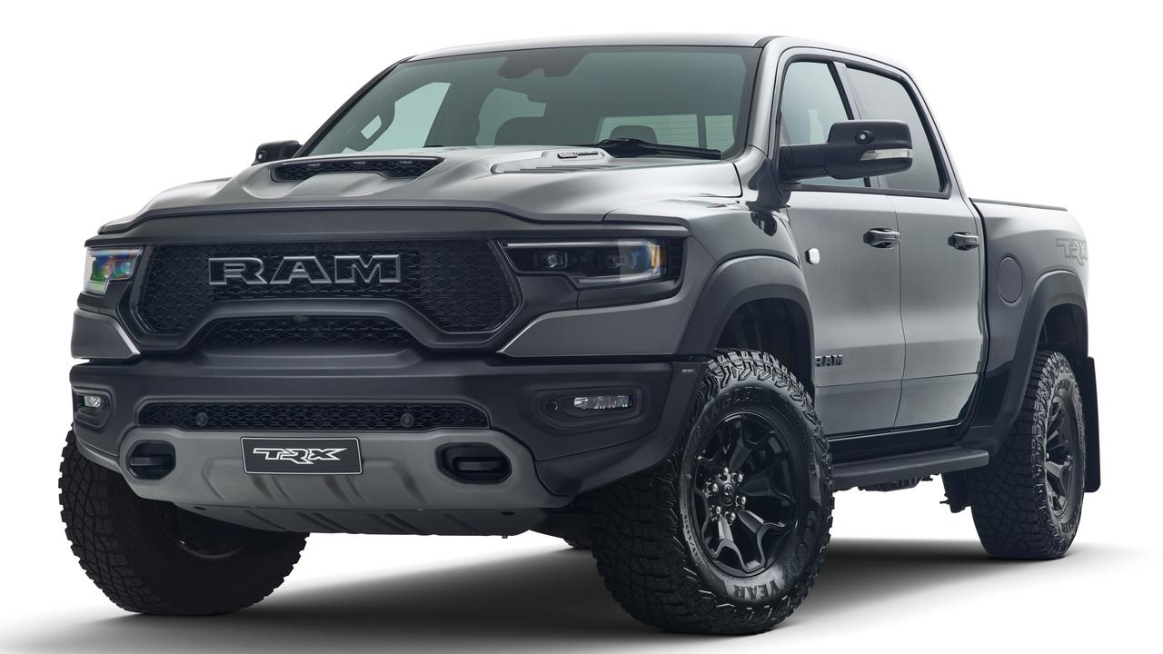 RAM’s 1500 TRX delivers supercharged V8 power to the pick-up class.