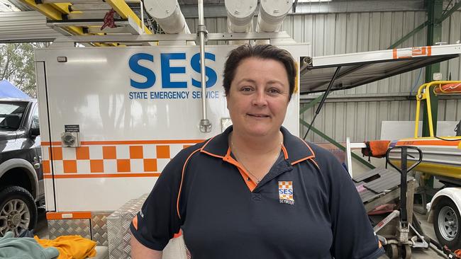 SES Seymour unit controller Christine Welsh. Picture: Olivia Condous