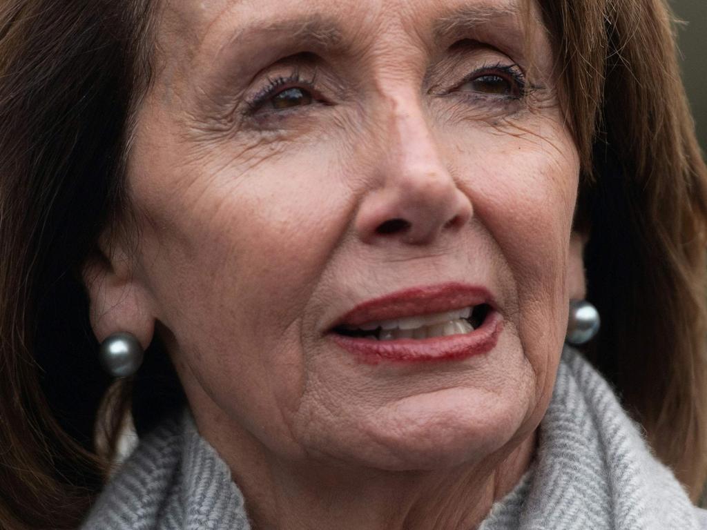  US Speaker of the House Nancy Pelosi. Picture: AFP