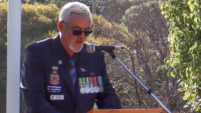 Former Portarlington and St Leonards RSL Sub-Branch president Darren McDonald has been charged and will face the Geelong Magistrates Court. Photo: Supplied.