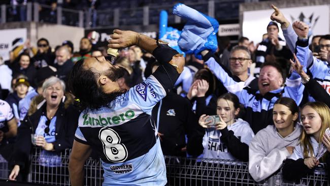 The crowd at PointsBet Stadium was electric, and proof of why we must support suburban-ground footy. Picture: Getty Images.