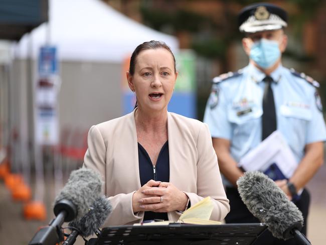 Health Minister Yvette D'Ath did not say whether the state would make a decision on home quarantine for stranded Queenslanders before November 19. Picture: Tara Croser