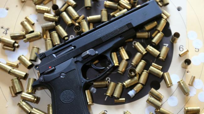 Police allegedly found firearms and other weapons during the warrant.