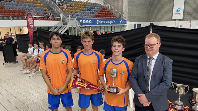 The Marist College Ashgrove captains.