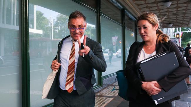 A raft of choking and assault charges against Andrew O’Keefe have been withdrawn. Picture: NCA Newswire / Gaye Gerard