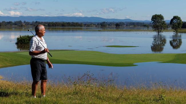 Heavy rains this week have caused flooding in the Pitt Town and Windsor region. Picture: NCA NewsWire / David Swift