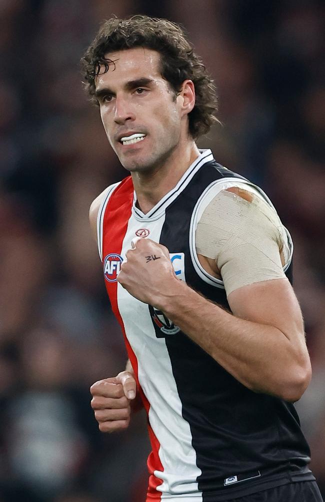 Max King recently committed his future to the Saints. Picture: Michael Willson/AFL Photos via Getty Images