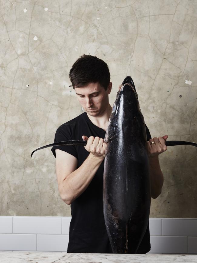 Celebrated Sydney Chef Josh Niland. Picture: Rob Palmer