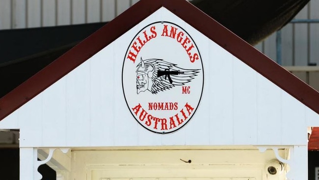 Hells Angels clubhouse in Thomastown. Source: Herald Sun