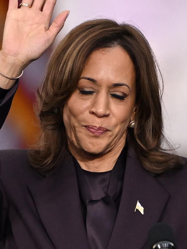 Democrat Kamala Harris suffered a brutal defeat in the US election. Picture: Saul Loeb/AFP