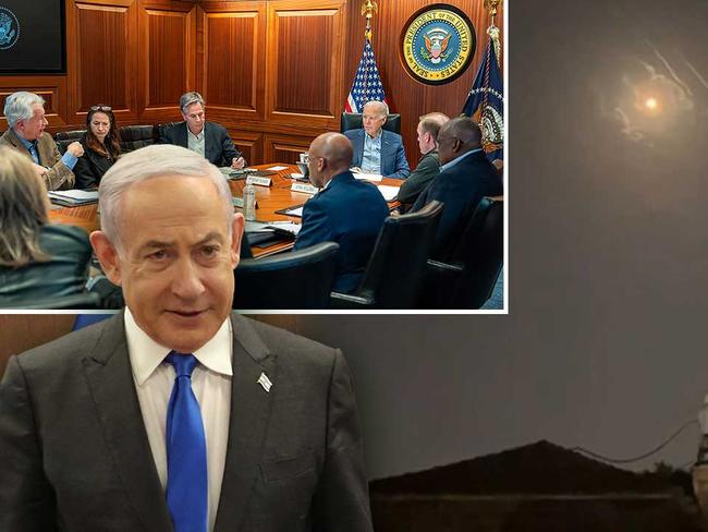 Israel’s war cabinet has met to decide on how the country should respond after Iran’s attack as the UN and US urged leaders against a deeper conflict in the region.