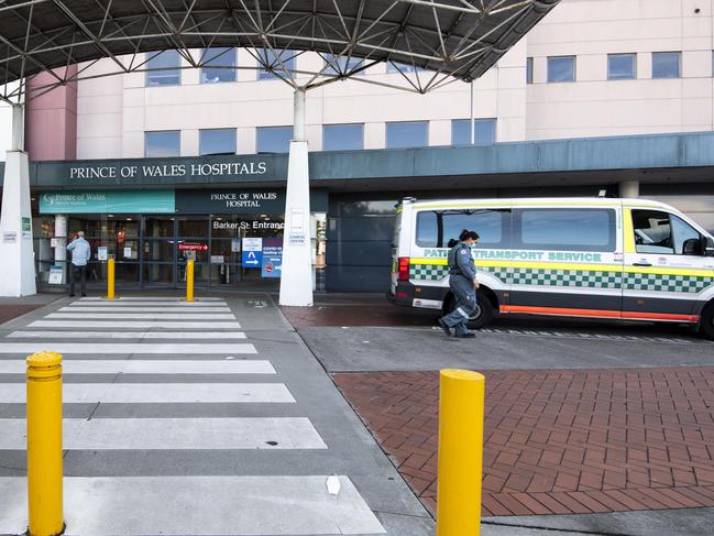 Further inquiries alleged the man was also involved in damaging properties at the Prince of Wales hospital in Randwick Picture: NCA NewsWire / Monique Harmer