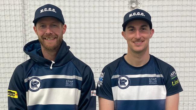 Hoppers Crossing recruits Ed Common and Alex Bone (Picture: Supplied)