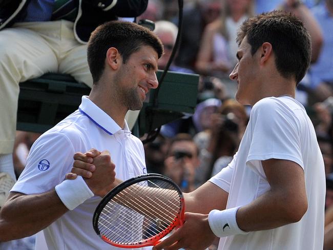 Tomic once had the game to challenge Novak Djokovic, going down in the 2011 Wimbledon quarter-finals.