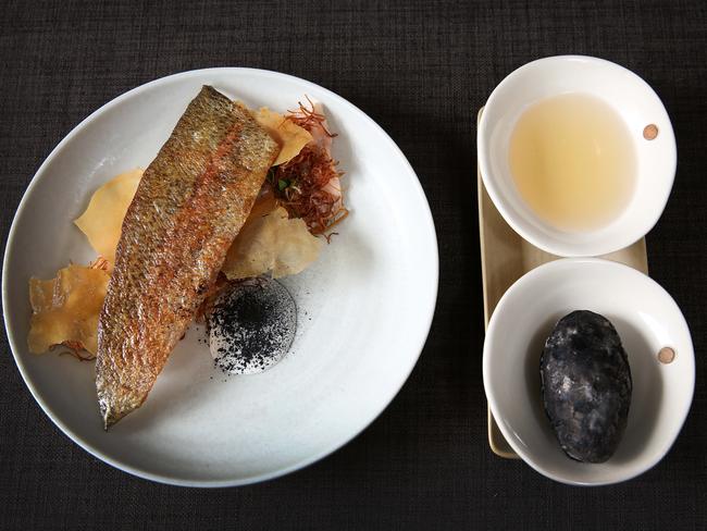 Perfect trout at Tani. Eat. Drink in Bright. Picture: Manuela Cifra