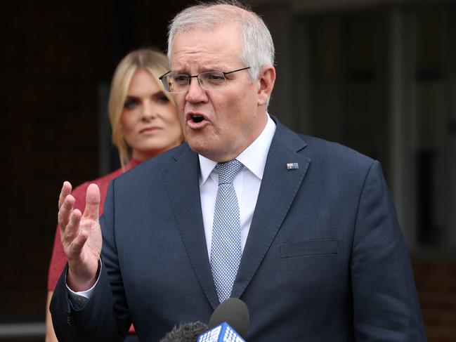 Scott Morrison slammed ICAC, insisting Gladys Berejiklian had been treated in an ‘awful’ way throughout the hearings. Picture: NCA NewsWire / Damian Shaw