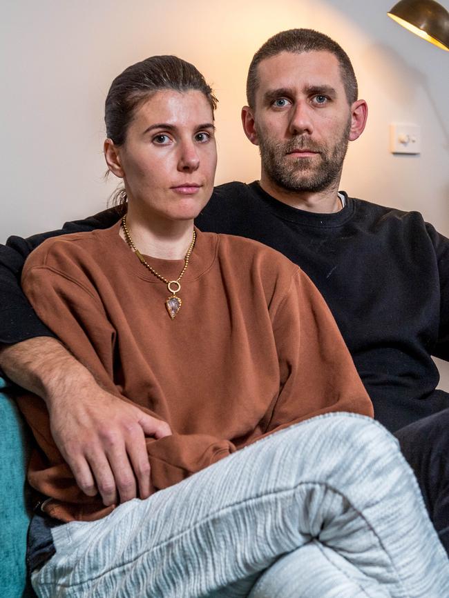 Jazze and Tom Jervis. Ms Jervis said three bayside families had now contacted her, believing the woman had responded to their online ads for an au pair. Picture: Jake Nowakowski