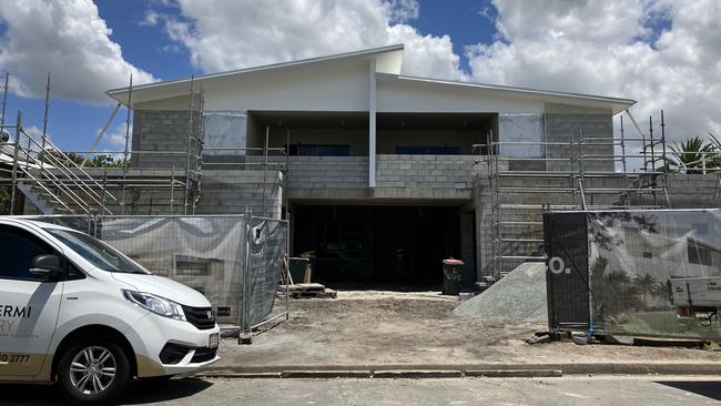 Leben Homes specialist disability units under construction on Glencoe Street, Allenstown.