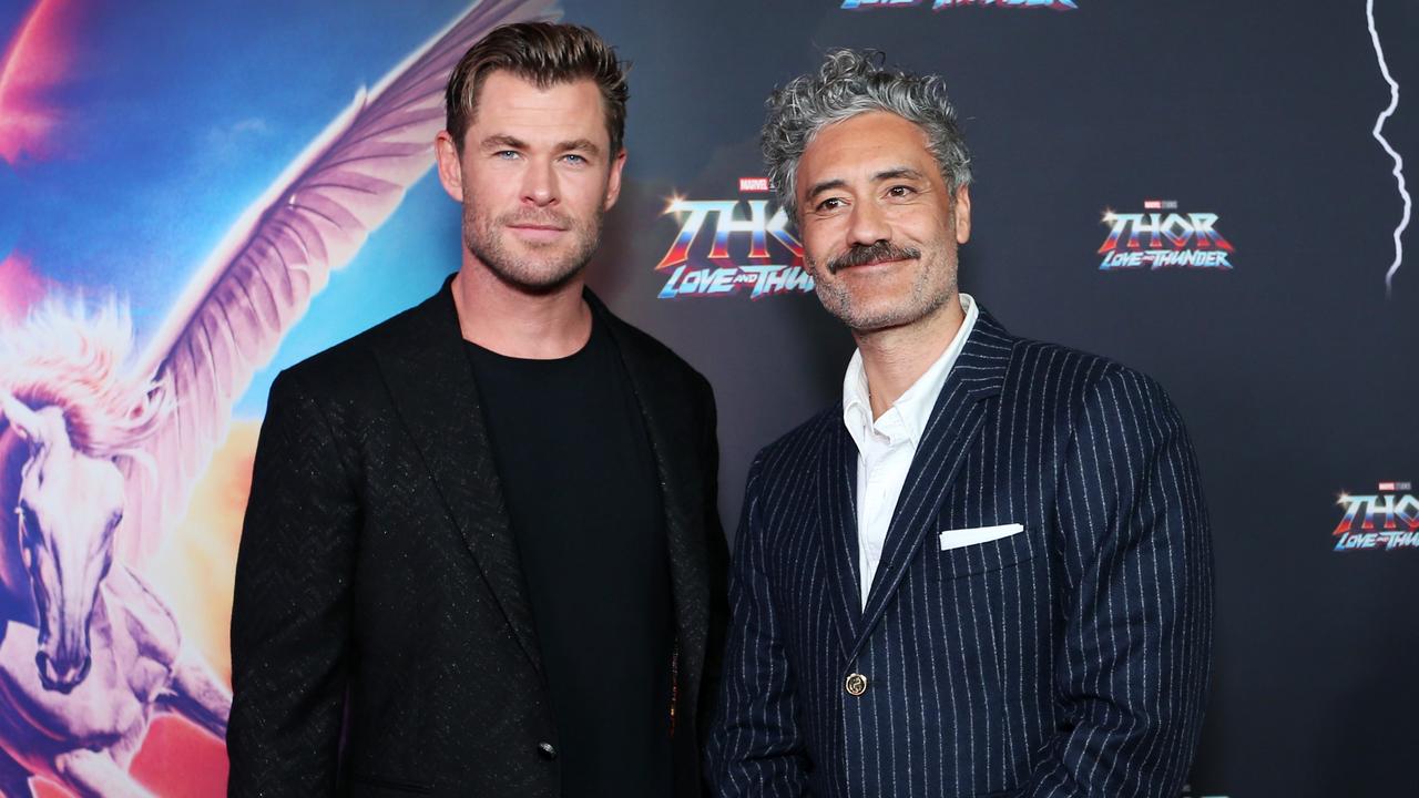 Waititi hasn’t completely shut the door on returning to the MCU with Chris Hemsworth. Photo: Lisa Maree Williams/Getty Images