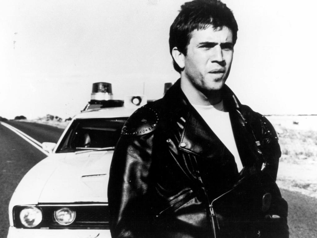 Mel Gibson in his first big part, 1979’s Mad Max.