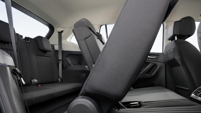 The two pop-up rear seats in the Volkswagen Tiguan Allspace are best suited to kids.