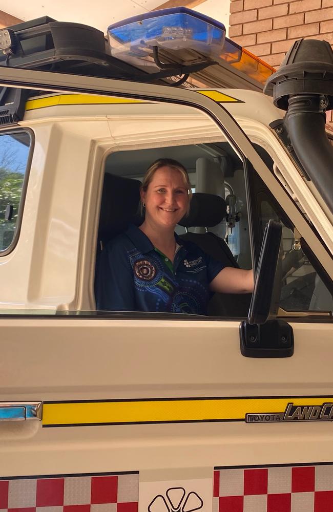 Caitlin O'Connor works as an outreach nurse practitioner in the West Arnhem region. Picture: Supplied