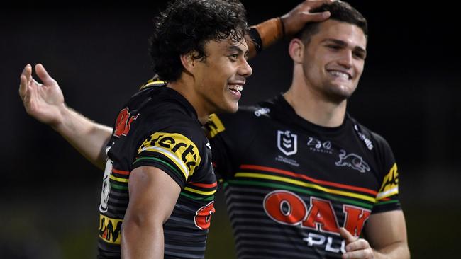 Nathan Cleary and Jarome Luai have formed a formidable combination at the Panthers.