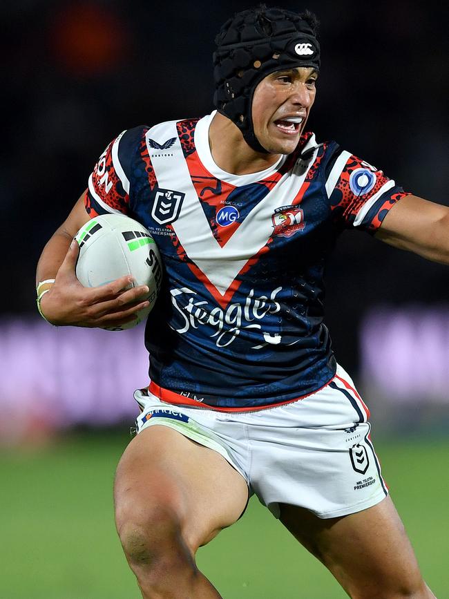 Former Roosters player Joseph Aukuso-Suaalii. Picture: NRL Photos