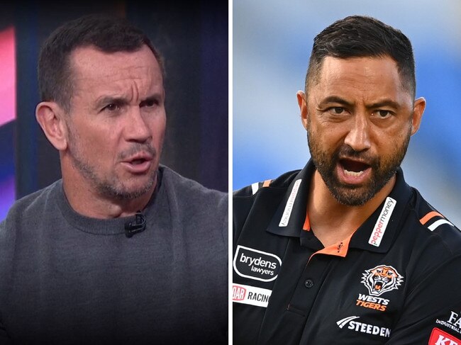 Matty Johns and Benji Marshall.