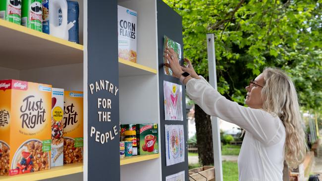 The pantry has brought together people wanting to give and people needing help. Picture: supplied