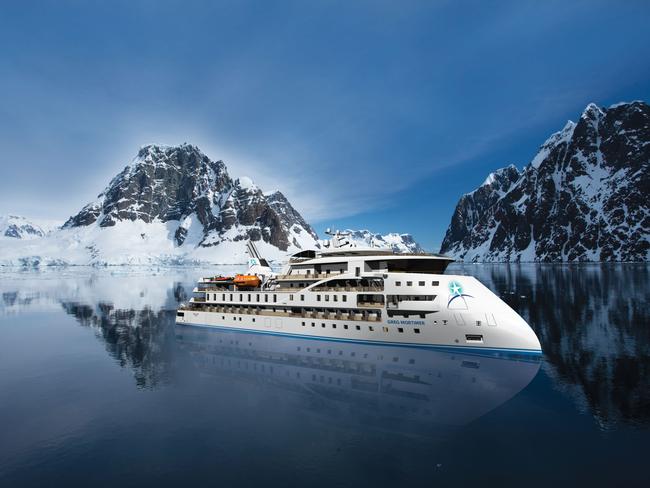 ESCAPE - Travel - Aurora Expeditions planned new expedition ship Greg Mortimer. Pic supplied.