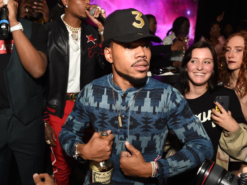 Chance The Rapper attends GQ and Chance The Rapper Celebrate the Grammys in Partnership with YouTube at Chateau Marmont on February 12, 2017 in Los Angeles, California. Picture: Getty