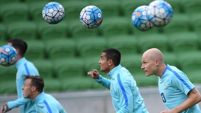 The Socceroo’s World Cup fate isn’t entirely in their hands. Picture: Julian Smith, AAP Image