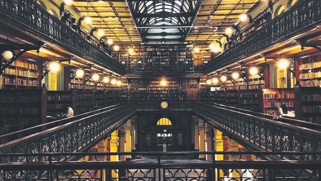 The 1884 Mortlock Library.