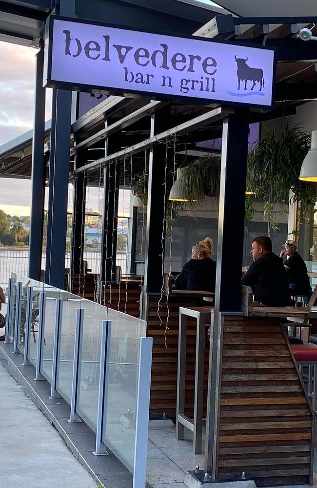 Belvedere Bar and Grill at Hamilton's Portside WHarf has announced its closure. Picture: Facebook