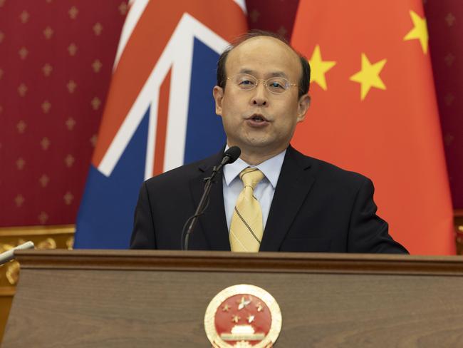 Mr Xiao said there were no Chinese sanctions on Australian products. Picture: NCA NewsWire / Gary Ramage