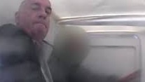 A handcuffed Gordon Nuttall in the back of a police van. Picture: Channel 7