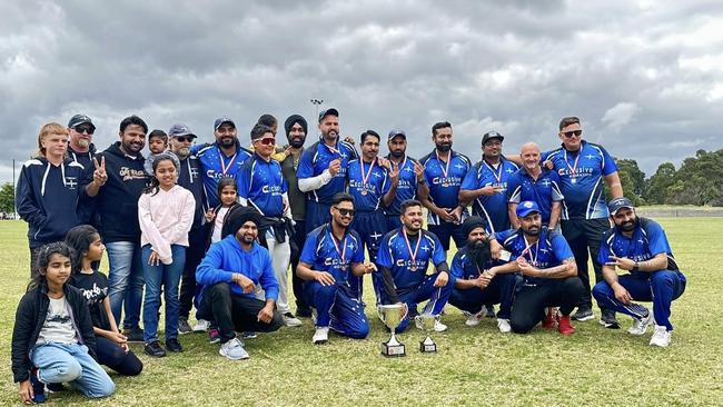 Cranbourne Meadows won the CCCA District T20 title. Picture: Facebook