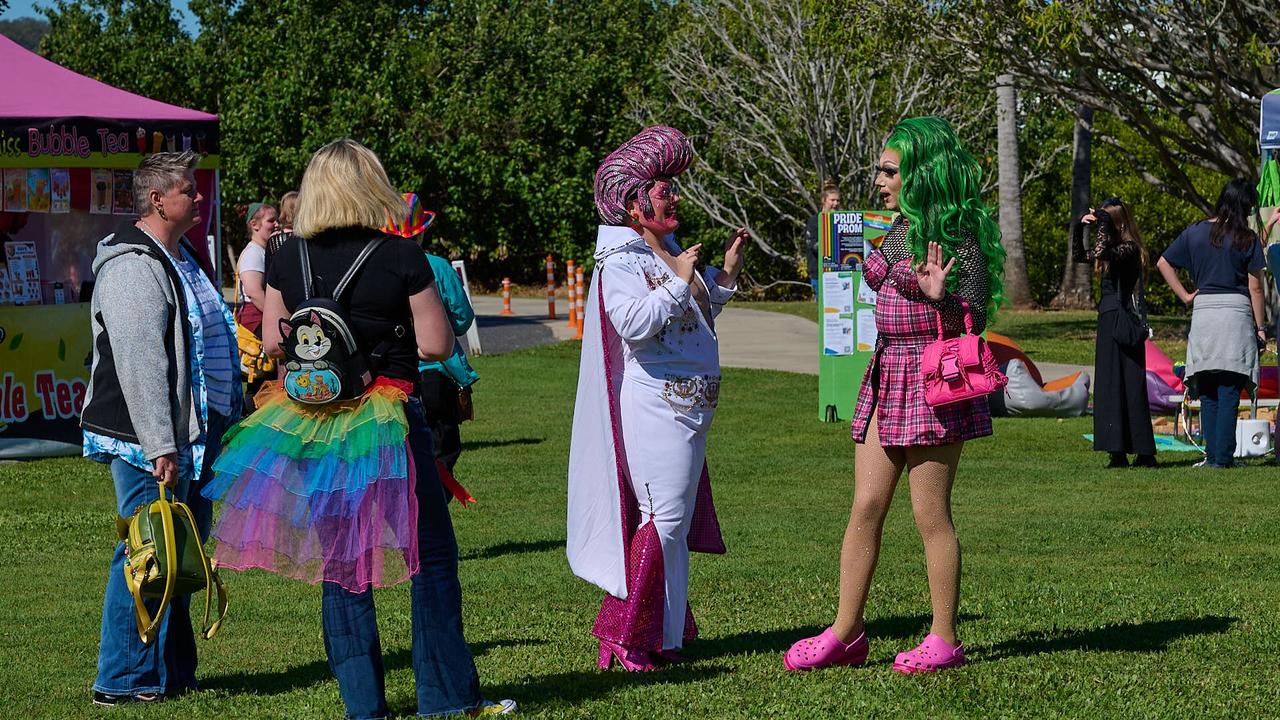 Rainbow on the Reef pride festival in Gladstone. Picture: Colin Neatherway