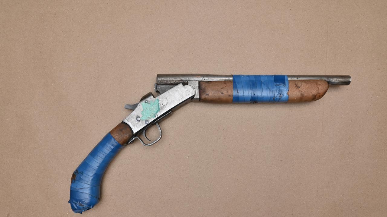 Man charged after police seize two stolen shotguns at Invermay. Picture: Tasmania Police