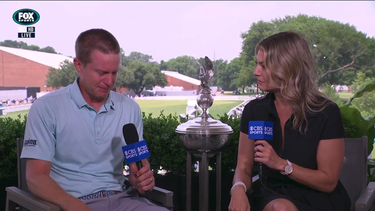 Peter Malnati was in tears talking about Grayson Murray.
