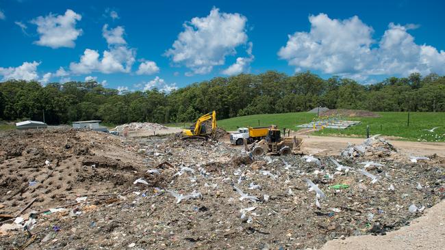 Englands Road rubbish tip at Coffs Harbour.