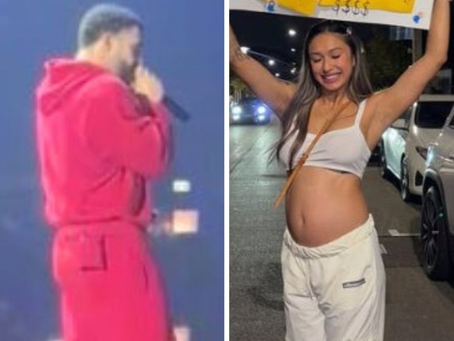 Drake’s $30K gesture for pregnant Aussie fan