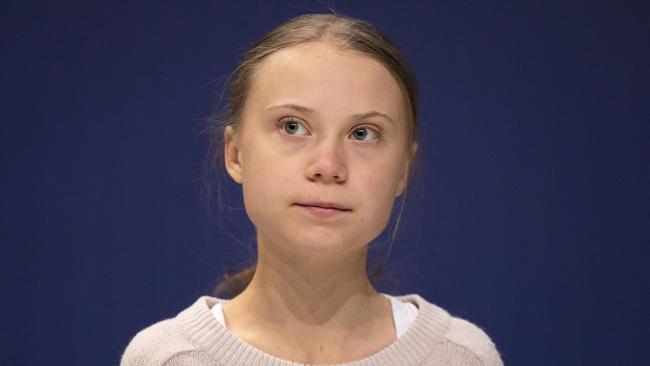 Swedish environment activist Greta Thunberg attending an event with scientists at the COP25 Climate Conference in Madrid, Spain. Picture: Getty