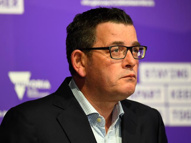 Victorian Premier Daniel Andrews. Picture; AAP.