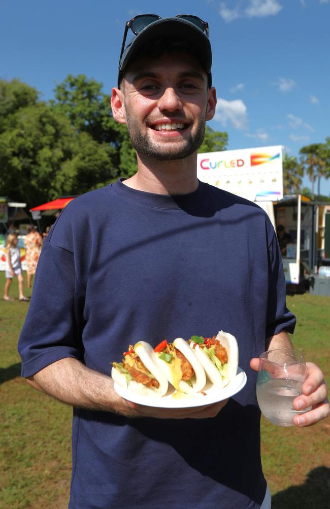 Hugh Lennon at the 2024 Darwin International Laksa Festival on Sunday, November 3. Picture: Zizi Averill