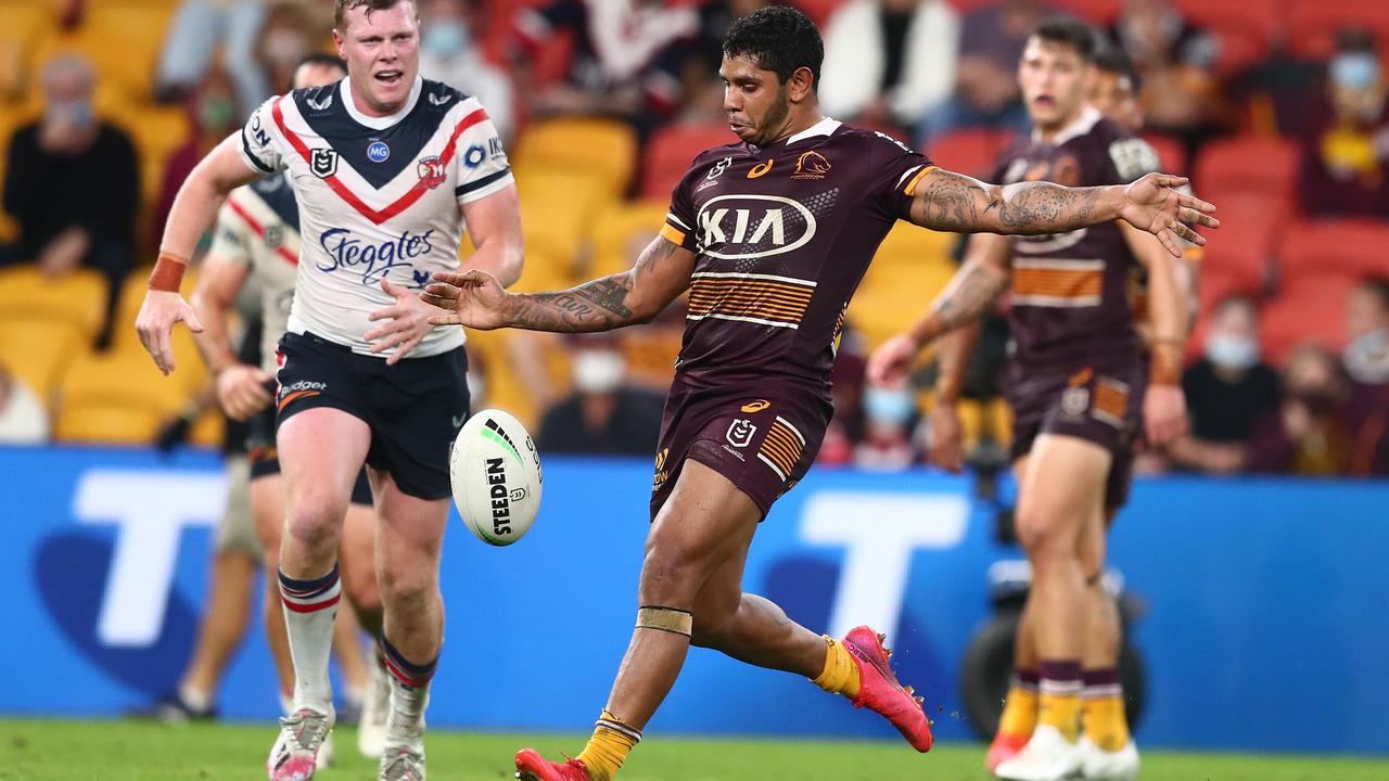 Albert Kelly is loving life at the Broncos. Picture: Chris Hyde/Getty Images