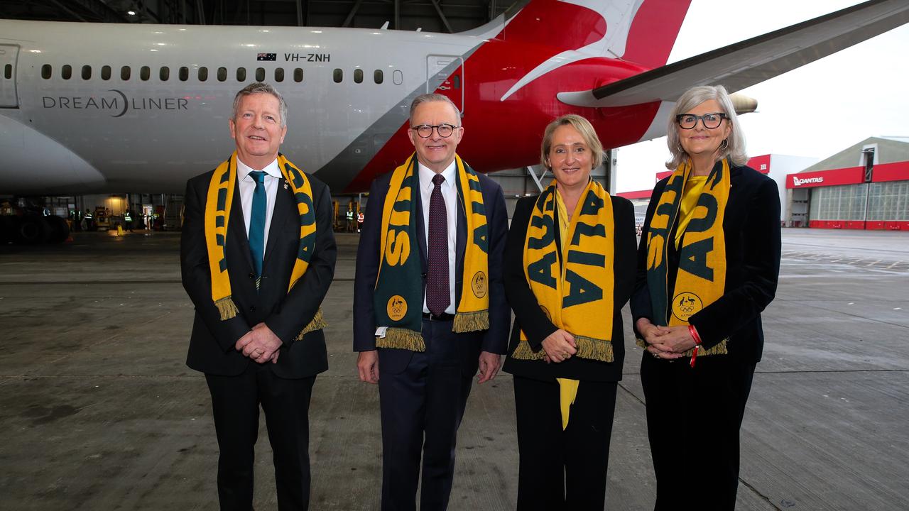 Prime Minister Anthony Albanese said all Olympians had ‘done Australia proud’. Picture: NewsWire / Gaye Gerard