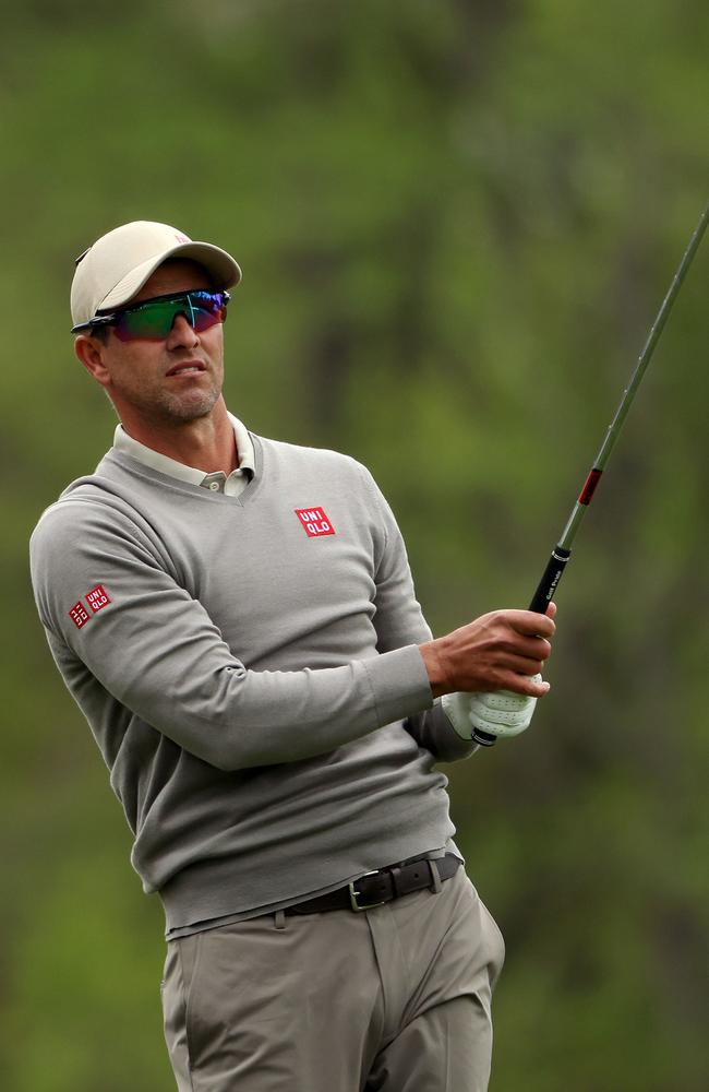 Adam Scott at The Masters at Augusta National Golf Club in April, 2022 in Augusta, Georgia. Picture: Jamie Squire/Getty Images/AFP